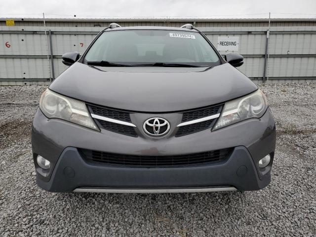 2T3RFREV0FW370948 - 2015 TOYOTA RAV4 XLE CHARCOAL photo 5