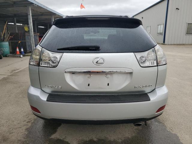 2T2GK31U27C008916 - 2007 LEXUS RX 350 SILVER photo 6