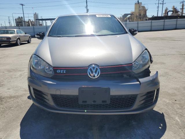 WVWHD7AJ3AW428960 - 2010 VOLKSWAGEN GTI GRAY photo 5