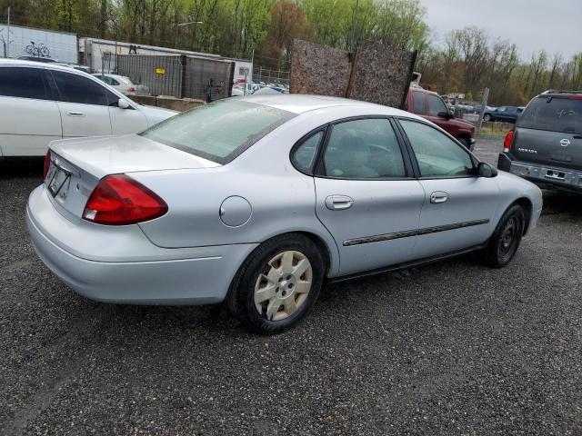 1FAFP52U21A123755 - 2001 FORD TAURUS LX SILVER photo 3