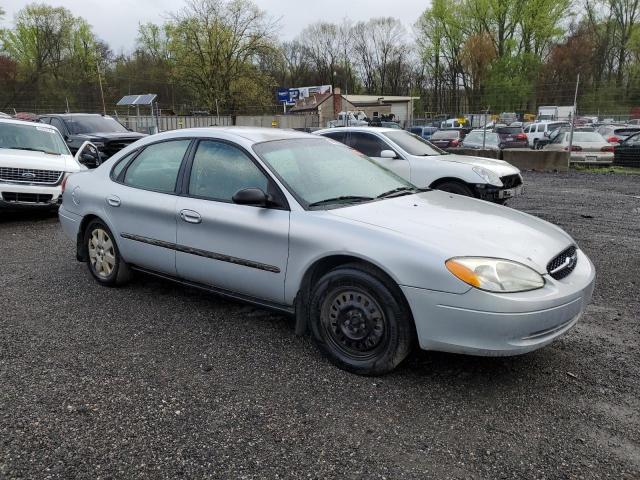 1FAFP52U21A123755 - 2001 FORD TAURUS LX SILVER photo 4