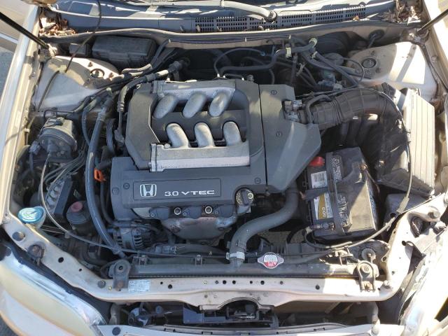 1HGCG16562A058405 - 2002 HONDA ACCORD EX TAN photo 11