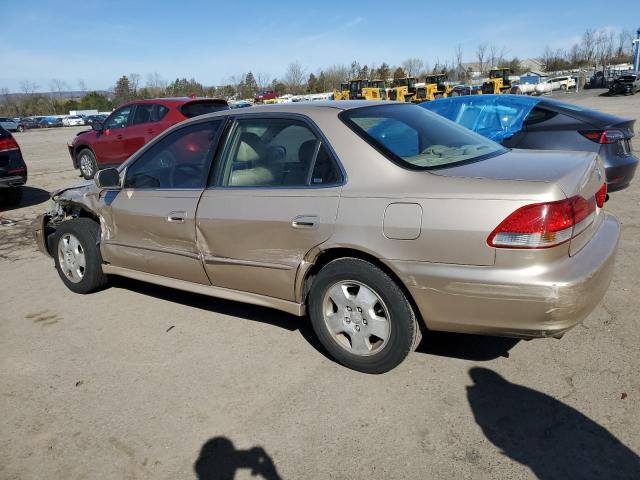 1HGCG16562A058405 - 2002 HONDA ACCORD EX TAN photo 2