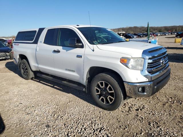 5TFUW5F14HX663426 - 2017 TOYOTA TUNDRA DOUBLE CAB SR/SR5 WHITE photo 4