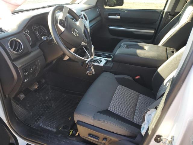 5TFUW5F14HX663426 - 2017 TOYOTA TUNDRA DOUBLE CAB SR/SR5 WHITE photo 7