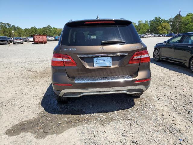 4JGDA5HB6CA035203 - 2012 MERCEDES-BENZ ML 350 4MATIC GOLD photo 6