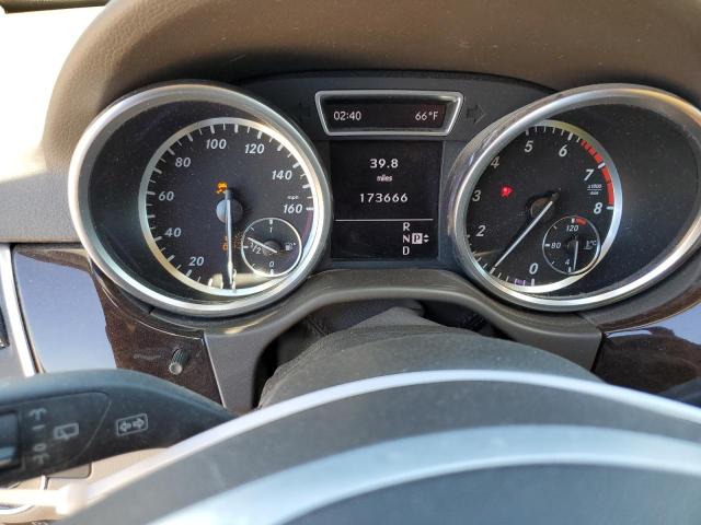 4JGDA5HB6CA035203 - 2012 MERCEDES-BENZ ML 350 4MATIC GOLD photo 9