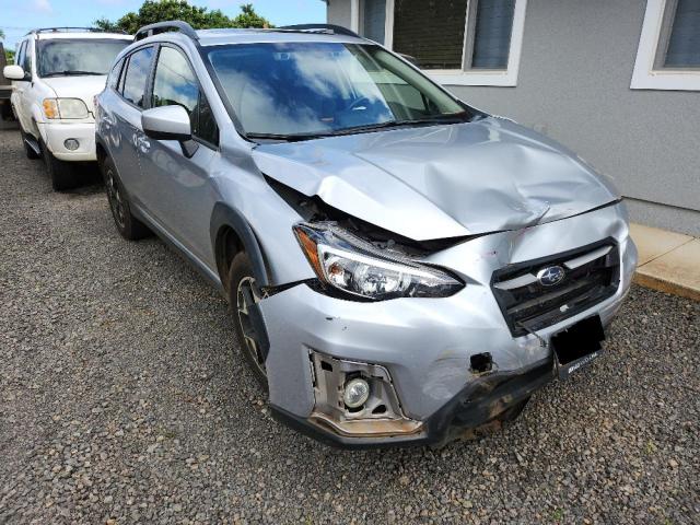 JF2GTAEC7KH364579 - 2019 SUBARU CROSSTREK PREMIUM SILVER photo 4