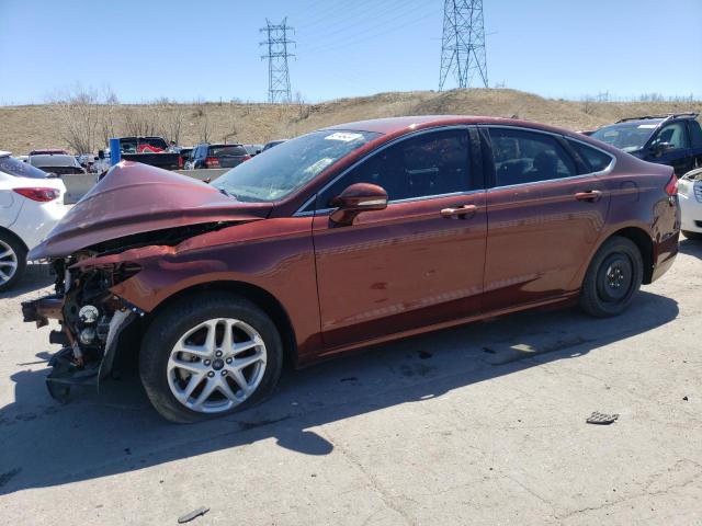 3FA6P0HD5GR341469 - 2016 FORD FUSION SE BROWN photo 1