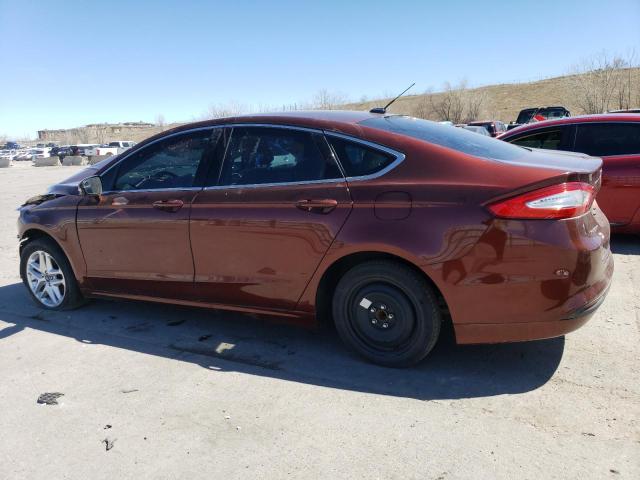 3FA6P0HD5GR341469 - 2016 FORD FUSION SE BROWN photo 2