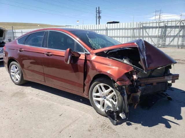 3FA6P0HD5GR341469 - 2016 FORD FUSION SE BROWN photo 4