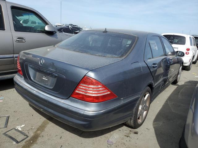 WDBNG70J05A456423 - 2005 MERCEDES-BENZ S 430 GRAY photo 3