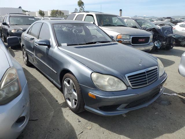 WDBNG70J05A456423 - 2005 MERCEDES-BENZ S 430 GRAY photo 4