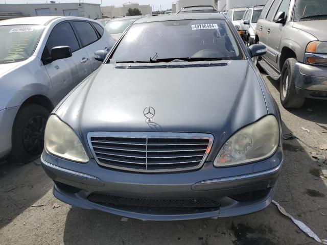 WDBNG70J05A456423 - 2005 MERCEDES-BENZ S 430 GRAY photo 5