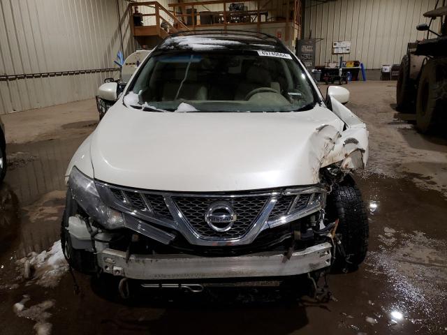 JN8AZ1MW5EW505877 - 2014 NISSAN MURANO S WHITE photo 5