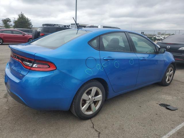 1C3CDFBB1FD242983 - 2015 DODGE DART SXT BLUE photo 3