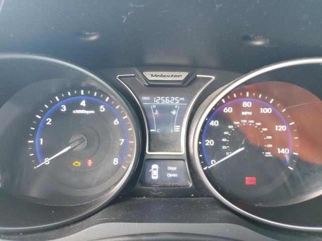 KMHTC6AE9FU217724 - 2015 HYUNDAI VELOSTER TURBO BLACK photo 9