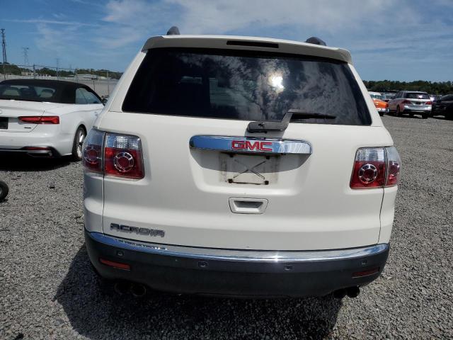 1GKLRLED4AJ186481 - 2010 GMC ACADIA SLE WHITE photo 6