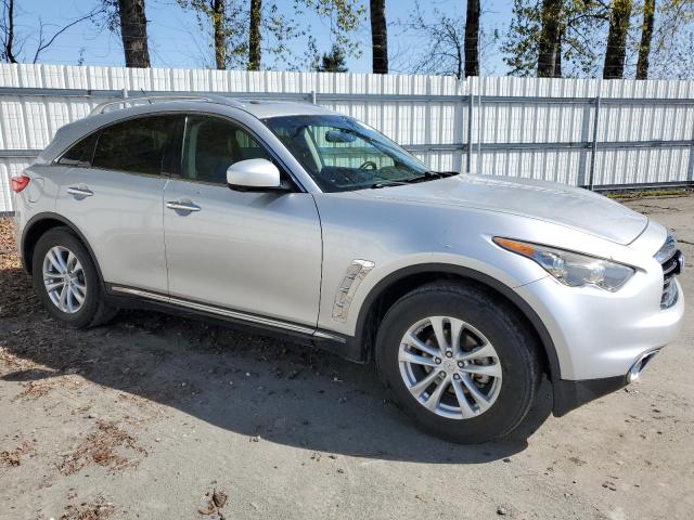 JN8CS1MW6HM413139 - 2017 INFINITI QX70 SILVER photo 4