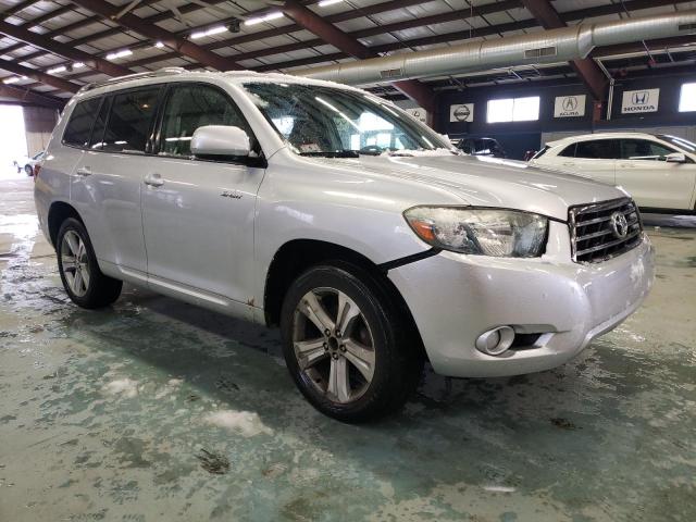 JTEES43A782015277 - 2008 TOYOTA HIGHLANDER SPORT SILVER photo 4