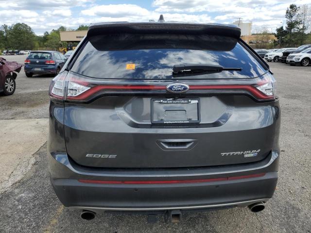 2FMPK4K91GBB65975 - 2016 FORD EDGE TITANIUM GRAY photo 6