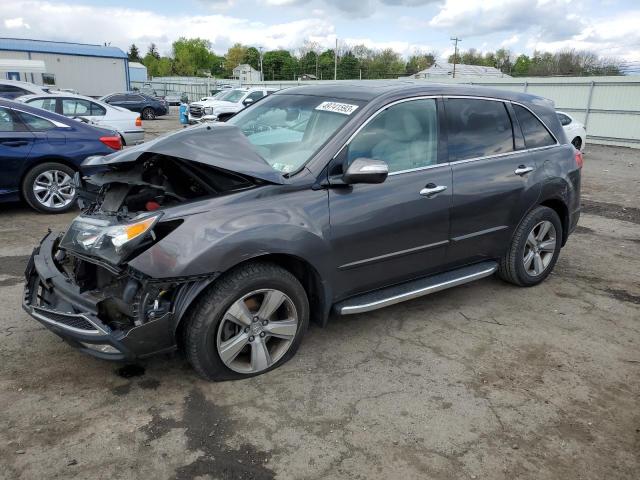 2HNYD2H37CH526234 - 2012 ACURA MDX TECHNOLOGY GRAY photo 1