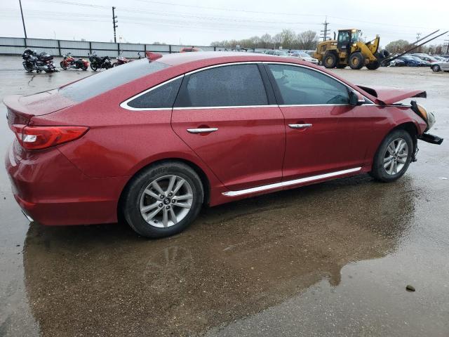 5NPE34AF3FH253994 - 2015 HYUNDAI SONATA SPORT RED photo 3