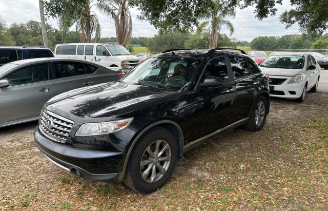 JNRAS08W57X205063 - 2007 INFINITI FX35 BLACK photo 2