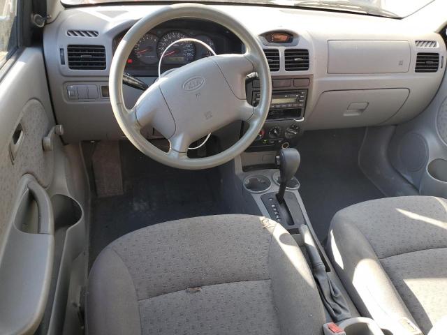 KNADC125X36233390 - 2003 KIA RIO GRAY photo 8