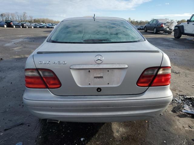 WDBLJ70G22F196411 - 2002 MERCEDES-BENZ CLK 430 SILVER photo 6