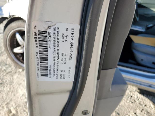 2B3KA53H06H323362 - 2006 DODGE CHARGER R/T SILVER photo 12