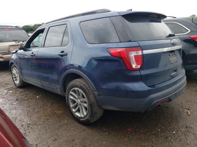 1FM5K7BH8HGD21813 - 2017 FORD EXPLORER BLUE photo 2