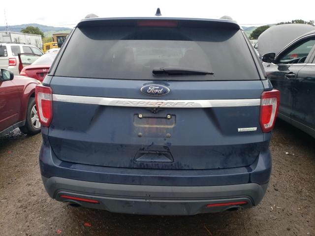 1FM5K7BH8HGD21813 - 2017 FORD EXPLORER BLUE photo 6