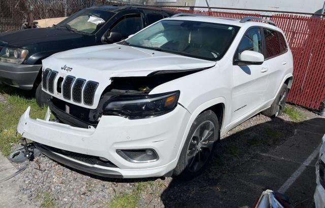 1C4PJMJN2KD233337 - 2019 JEEP CHEROKEE OVERLAND WHITE photo 2