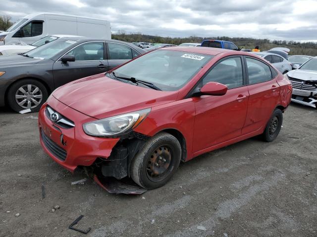 KMHCT4AE4DU408484 - 2013 HYUNDAI ACCENT GLS RED photo 1