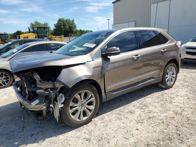 2FMPK3K90KBB14387 - 2019 FORD EDGE TITANIUM BEIGE photo 1