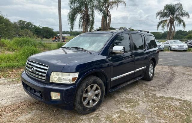 5N3AA08A47N804400 - 2007 INFINITI QX56 BLUE photo 2