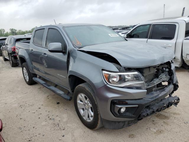 1GCGSCEN0N1321794 - 2022 CHEVROLET COLORADO LT GRAY photo 4