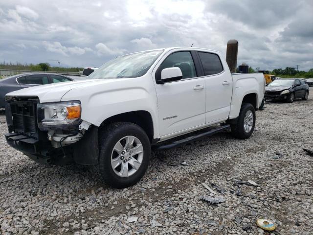 1GTG5CEA8H1301107 - 2017 GMC CANYON SLE WHITE photo 1