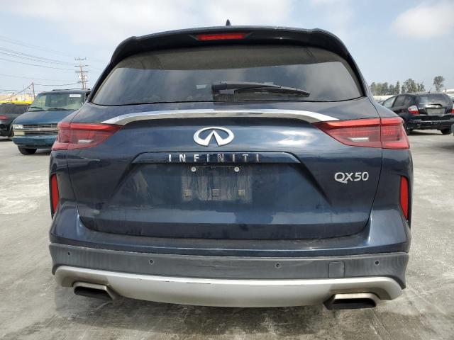 3PCAJ5M11KF111436 - 2019 INFINITI QX50 ESSENTIAL BLUE photo 6