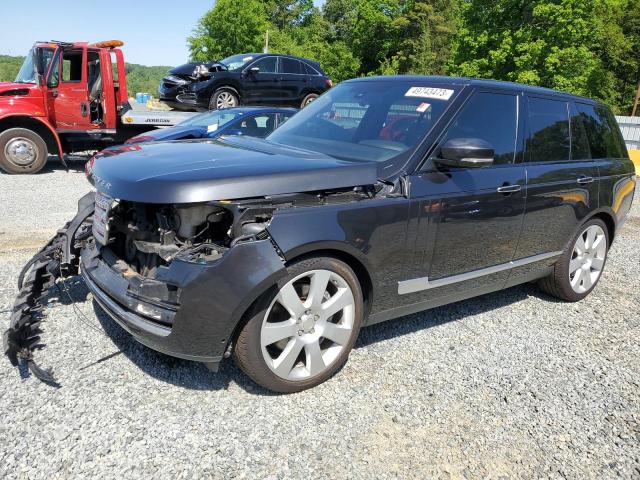 SALGV2EF1EA142943 - 2014 LAND ROVER RANGE ROVE AUTOBIOGRAPHY BLACK photo 1