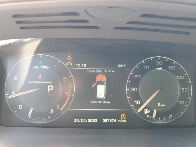 SALGV2EF1EA142943 - 2014 LAND ROVER RANGE ROVE AUTOBIOGRAPHY BLACK photo 9