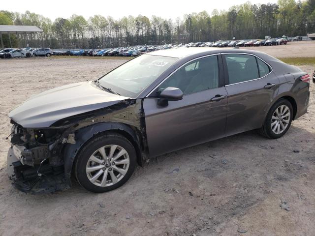 4T1B11HK5KU852711 - 2019 TOYOTA CAMRY L GRAY photo 1