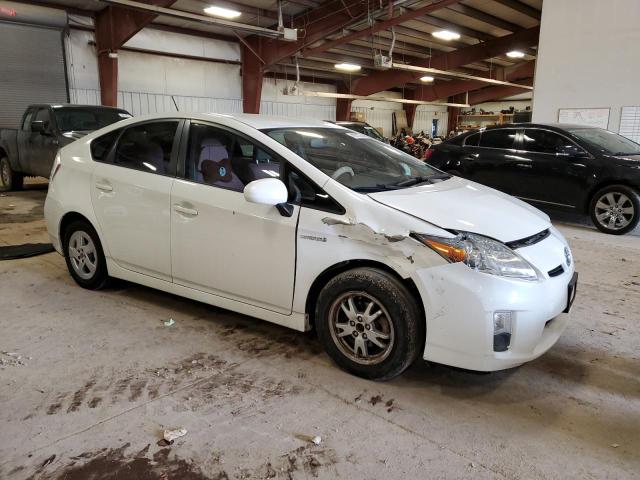 JTDKN3DU1A0069256 - 2010 TOYOTA PRIUS WHITE photo 4