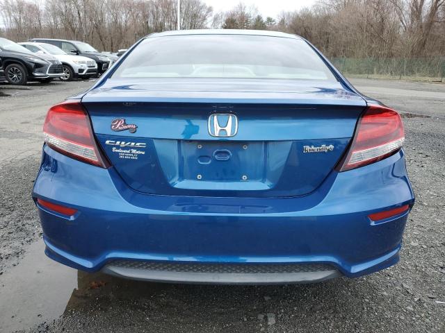 2HGFG3B59FH502964 - 2015 HONDA CIVIC LX BLUE photo 6