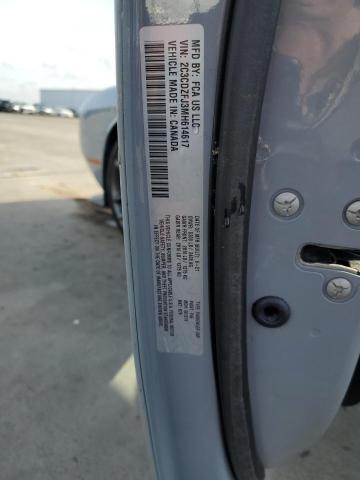 2C3CDZFJ3MH614617 - 2021 DODGE CHALLENGER R/T SCAT PACK GRAY photo 12