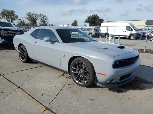 2C3CDZFJ3MH614617 - 2021 DODGE CHALLENGER R/T SCAT PACK GRAY photo 4