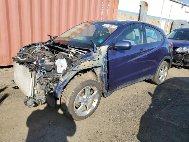 3CZRU6H39GM732626 - 2016 HONDA HR-V LX BLUE photo 1