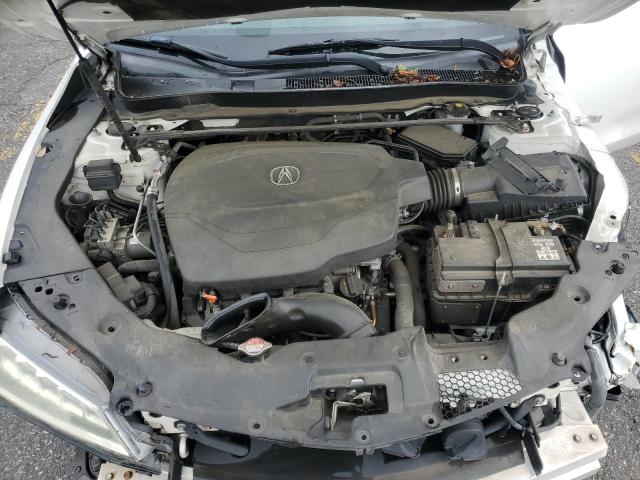 19UUB2F57GA005034 - 2016 ACURA TLX TECH WHITE photo 11