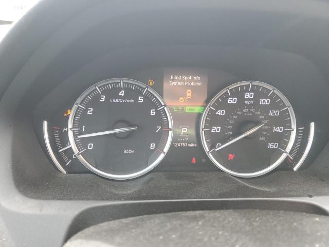 19UUB2F57GA005034 - 2016 ACURA TLX TECH WHITE photo 9